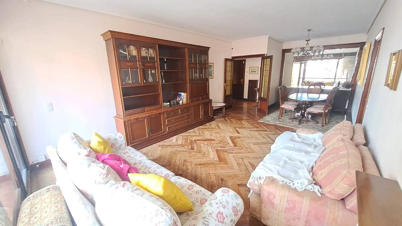 Sala de estar de Piso en venta en Bilbao  con Calefacción y Terraza