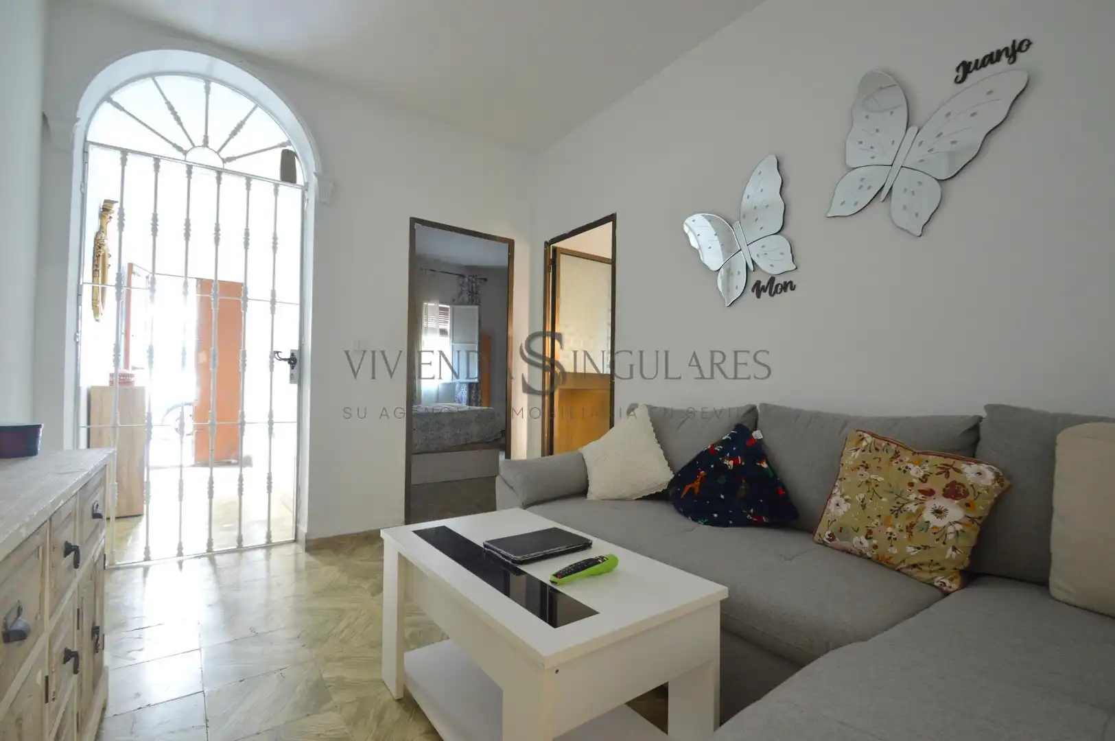 Sala de estar de Casa o chalet en venta en  Sevilla Capital con Aire acondicionado y Amueblado