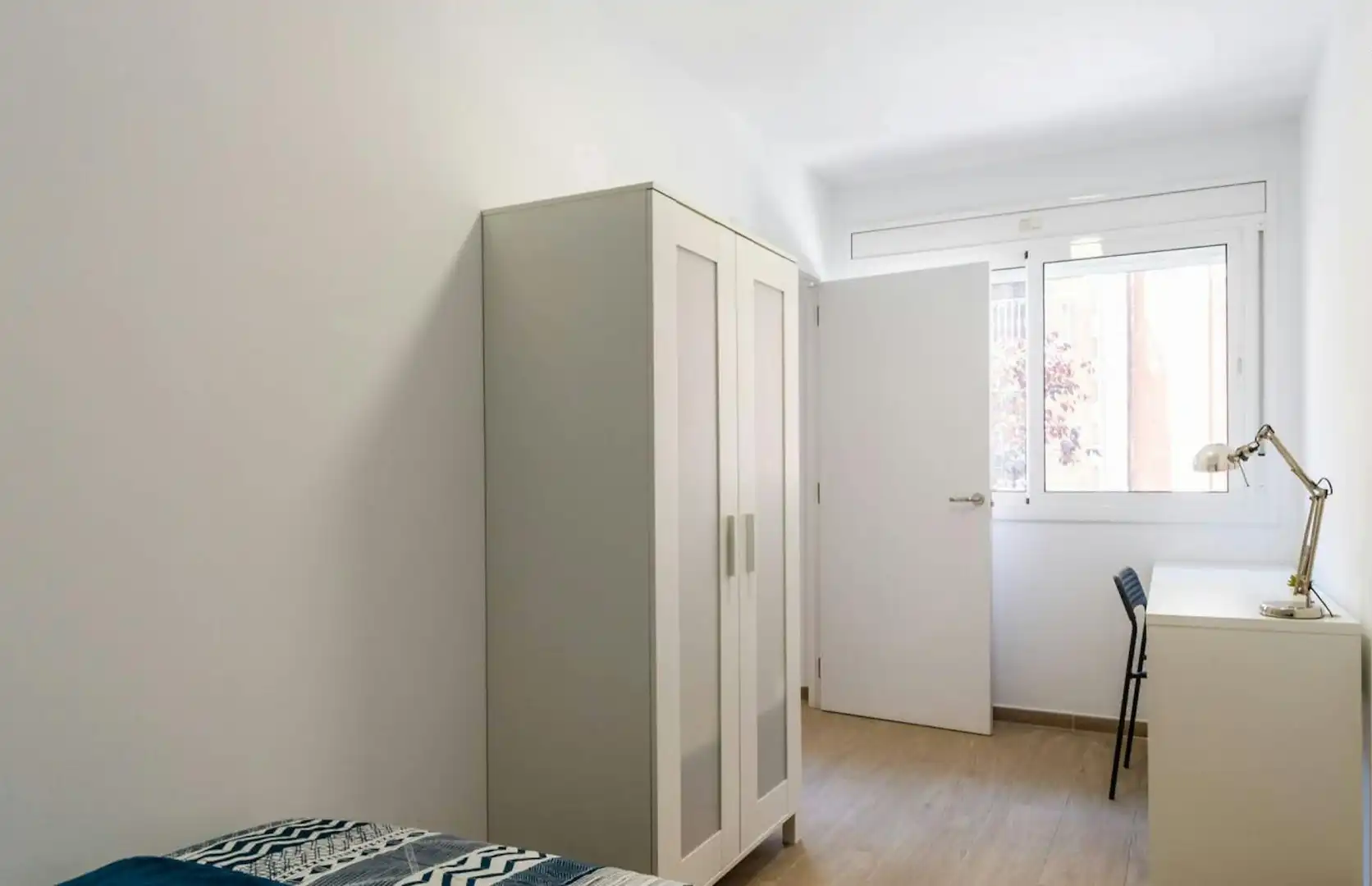 Bedroom of Flat for rent in Barcelona  with Air Conditioner, Heating and Furnished