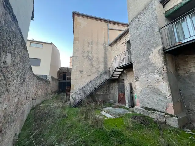 Vista exterior de Casa o chalet en venta en Turégano con Jardín privado y Trastero