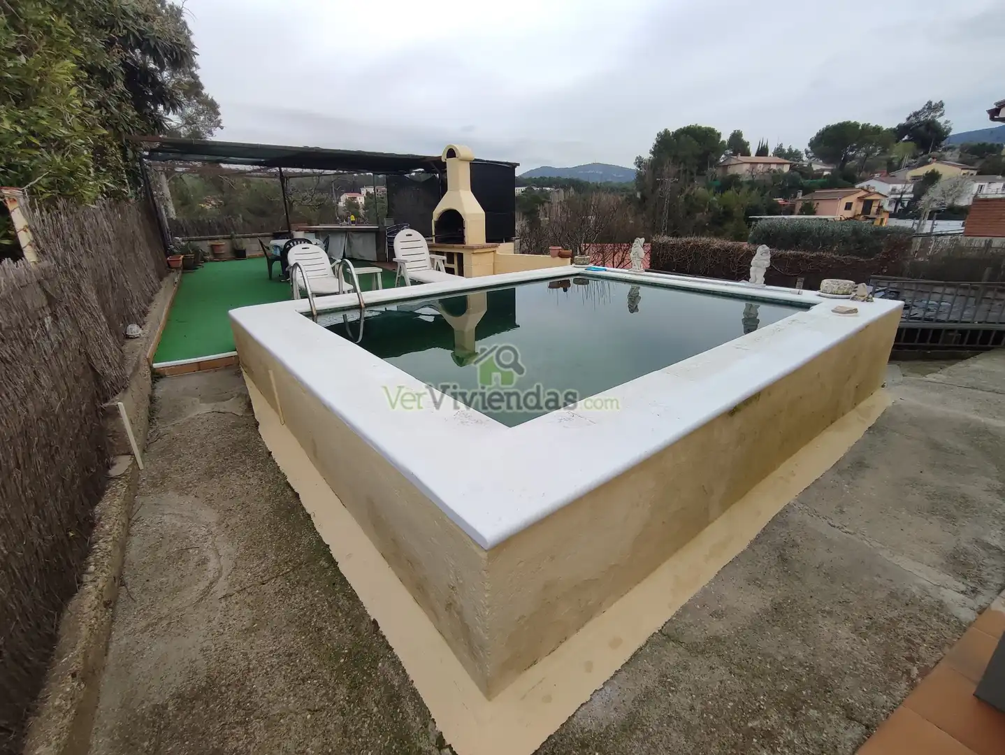 Swimming pool of Houses for sale in Vacarisses  with Air Conditioner, Heating and Private garden