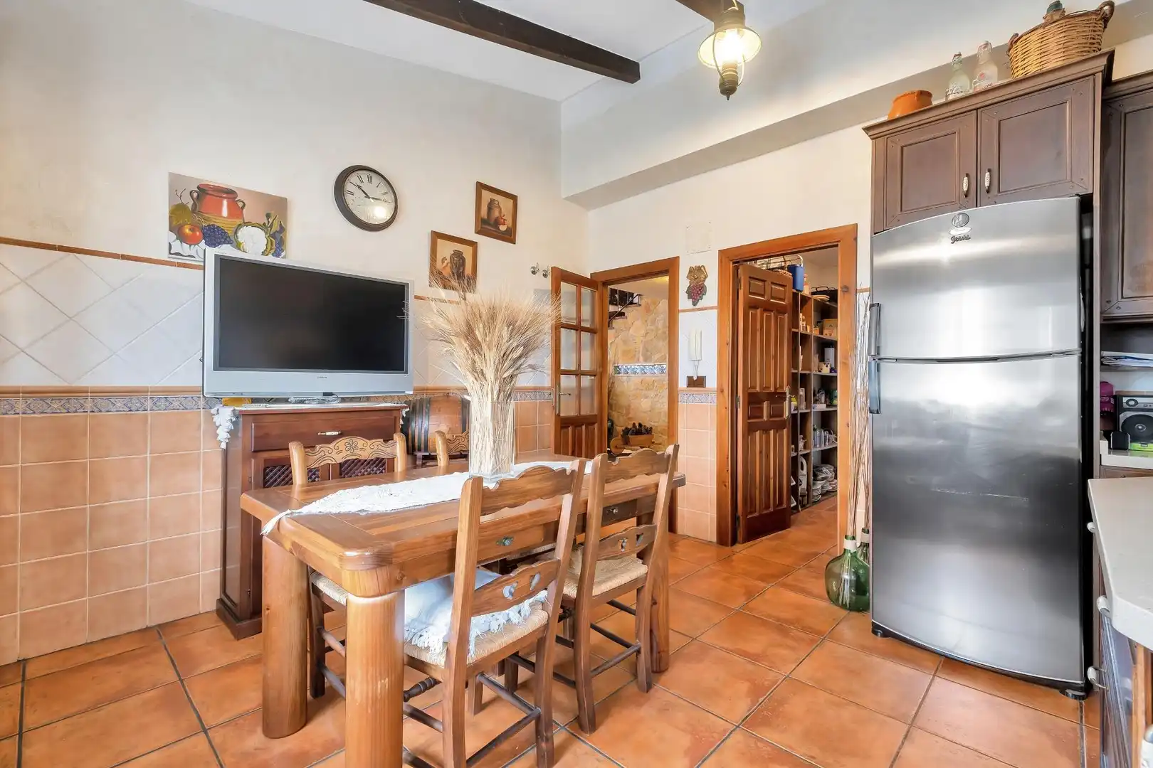 Cocina de Casa o chalet en venta en Tibi con Calefacción, Jardín privado y Terraza