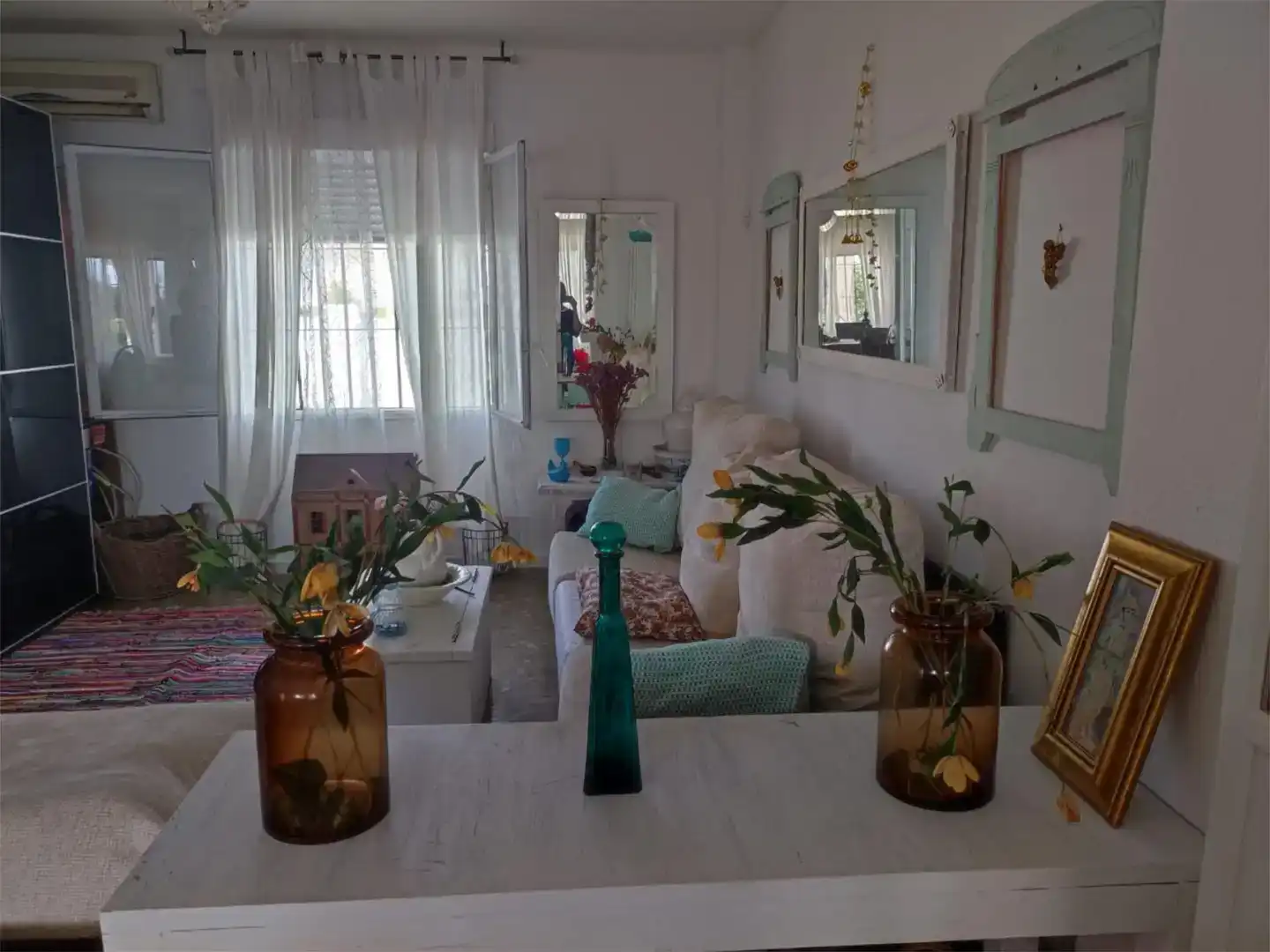 Sala d'estar de Casa o xalet en venda en Alcalá de Guadaira amb Piscina