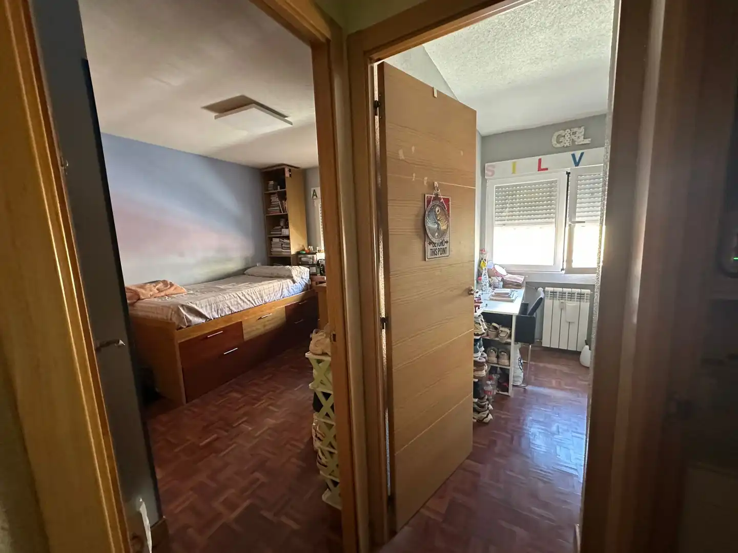Schlafzimmer von Wohnung zum Verkauf in Madrid mit Klimaanlage, Heizung und Terrasse