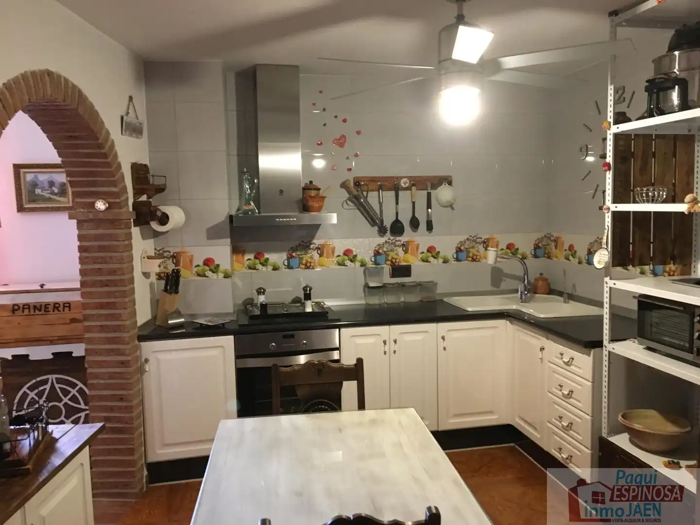 Kitchen of Houses for sale in Villardompardo  with Terrace, Swimming Pool and Furnished