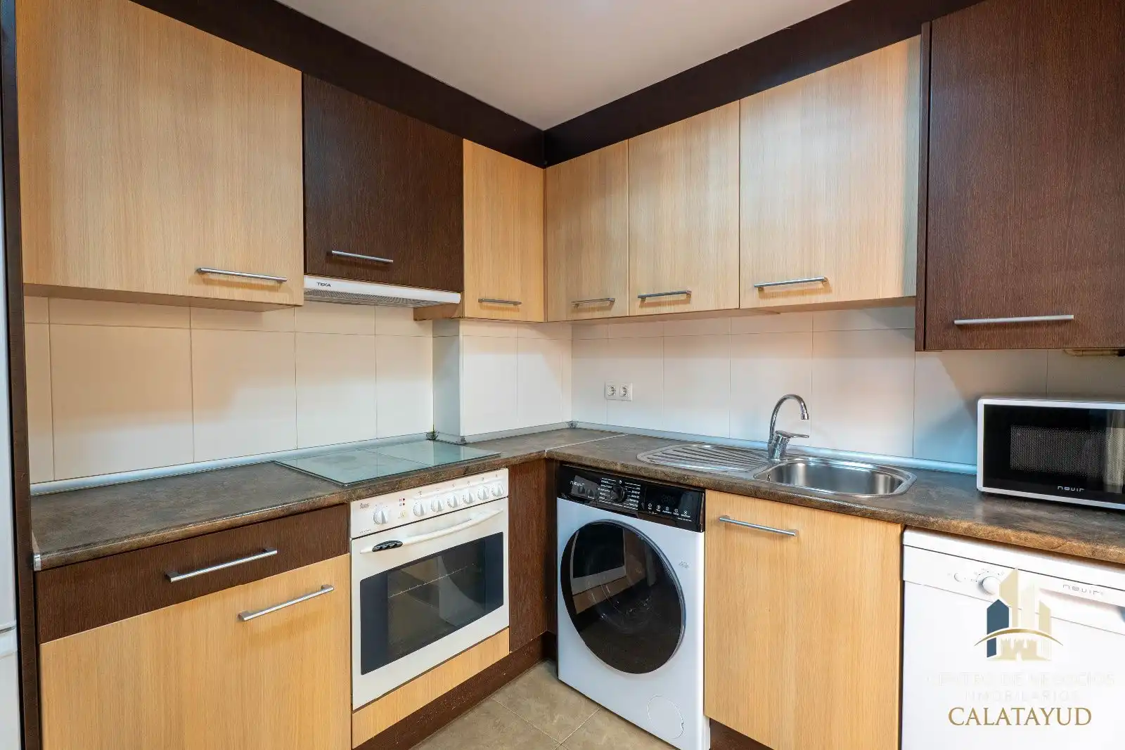 Küche von Wohnung zum Verkauf in Calatayud mit Heizung, Parkett und Terrasse