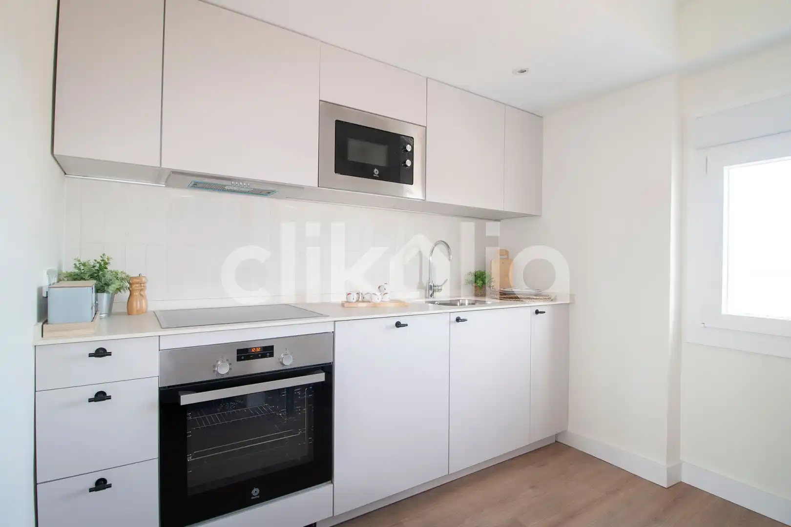Kitchen of Flat for sale in Málaga  with Air Conditioner