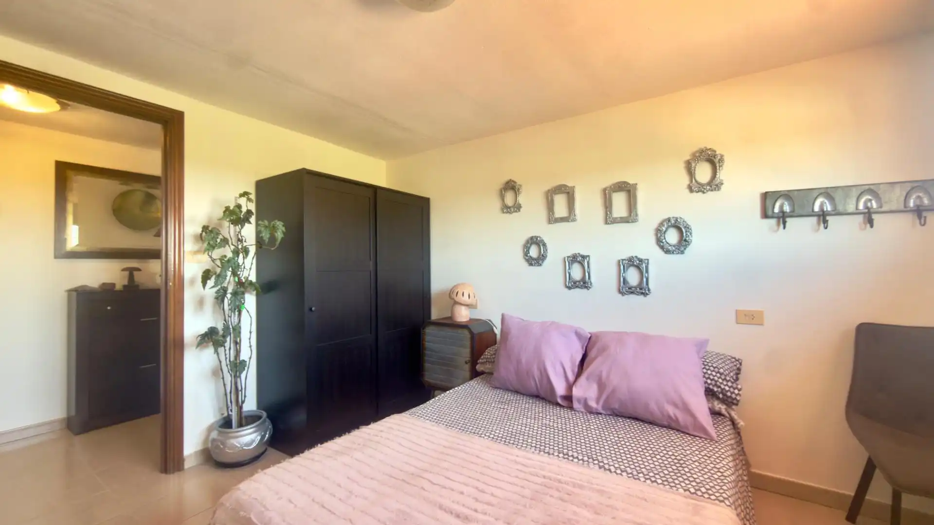 Bedroom of Houses for sale in Ribeira  with Heating, Private garden and Terrace
