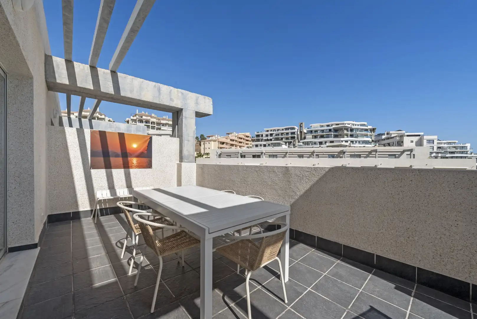 Terrace of Attic for sale in Mijas  with Air Conditioner, Terrace and Swimming Pool