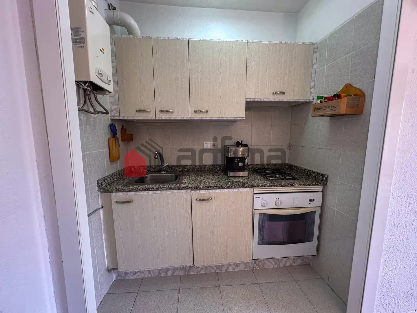 Cuina de Apartament en venda en Altafulla amb Moblat i Balcó