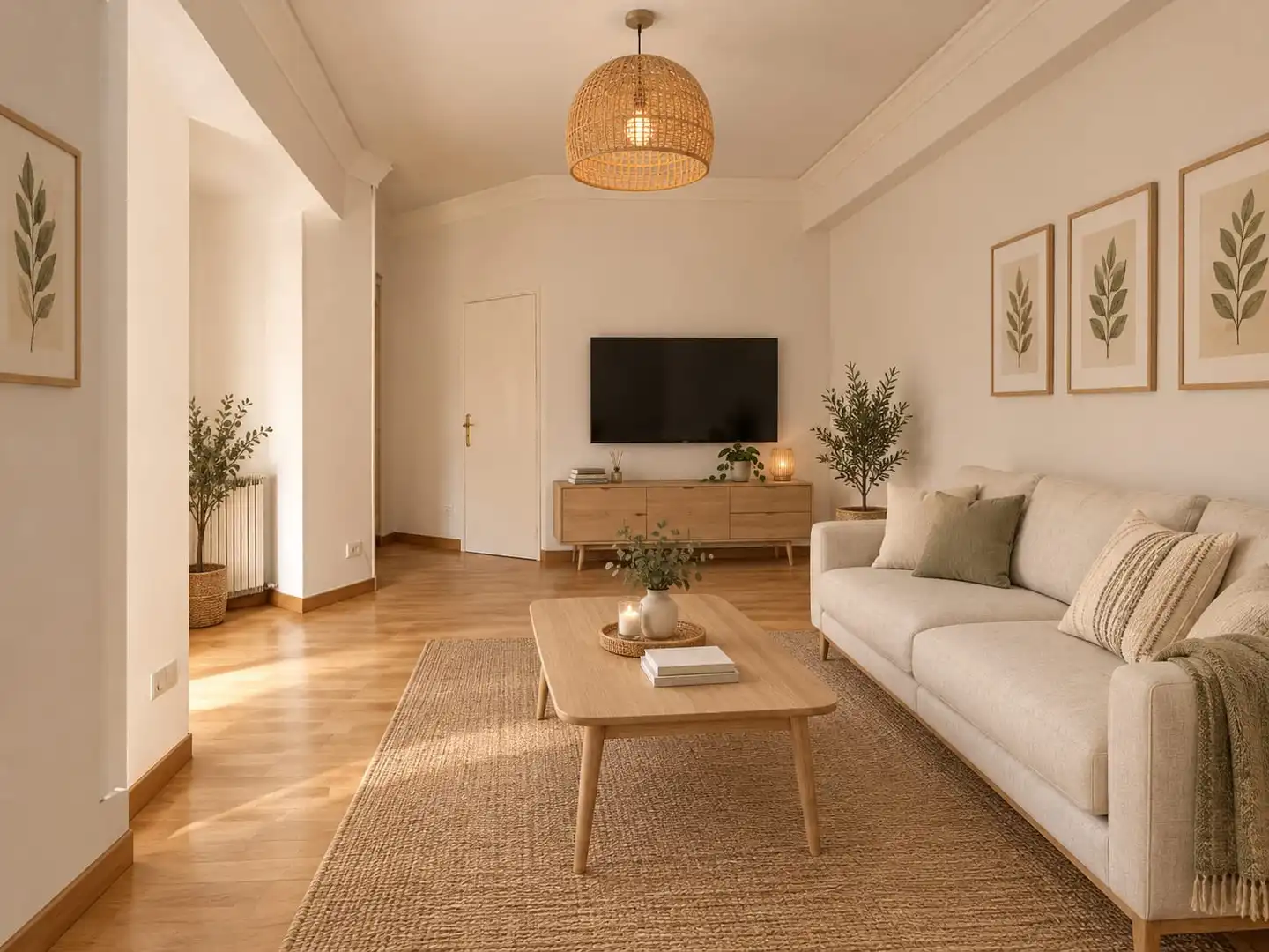 Sala d'estar de Pis en venda en Centro