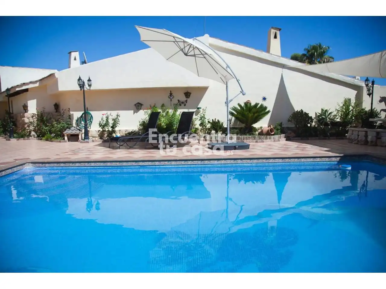Exterior view of Houses for rent in La Nucia  with Air Conditioner, Heating and Private garden