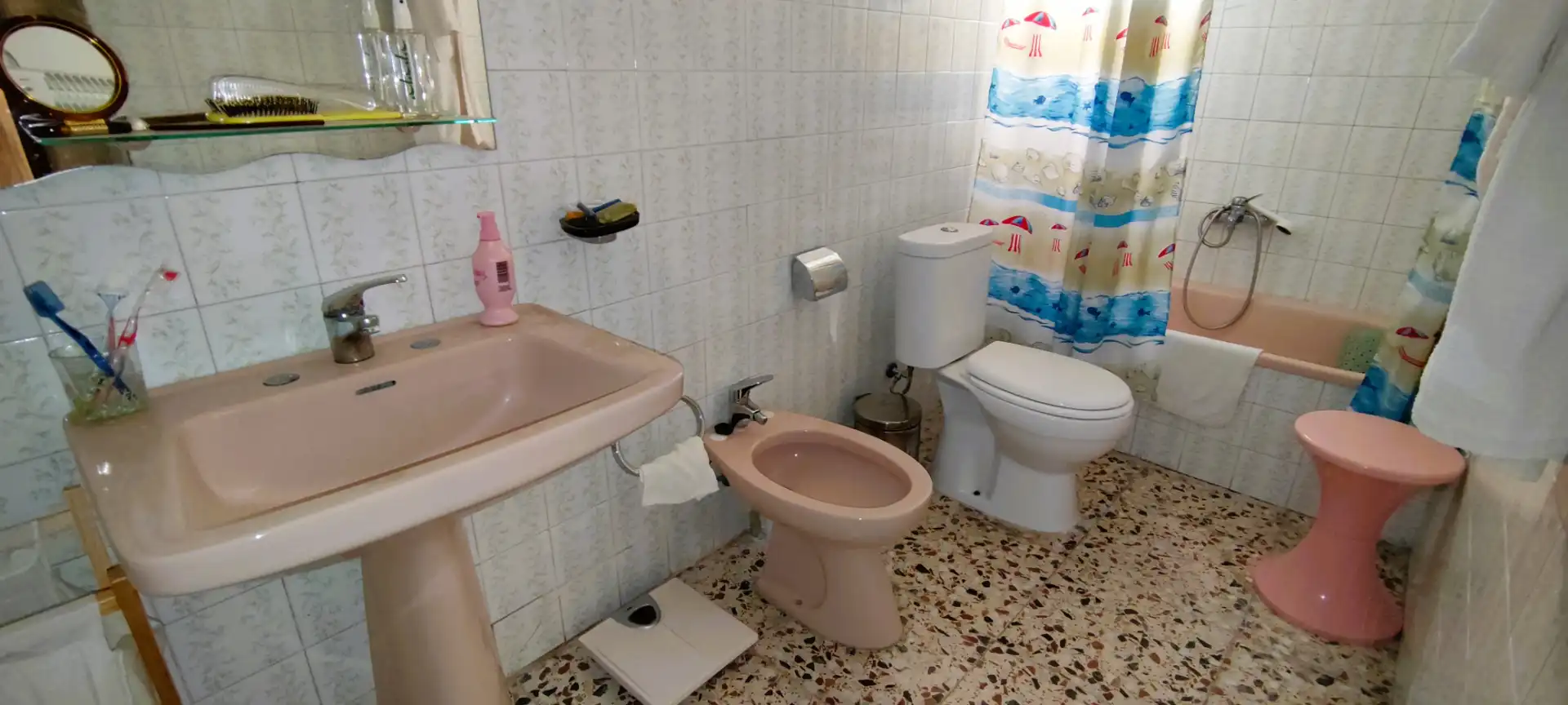 Bany de Casa adosada en venda en Aledo amb Terrassa, Traster i Moblat