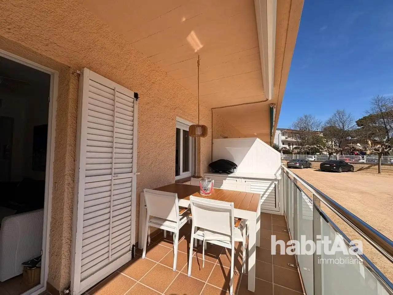 Terrasse von Wohnung zum Verkauf in Castell d'Aro, Platja d'Aro i s'Agaró mit Klimaanlage und Möbliert