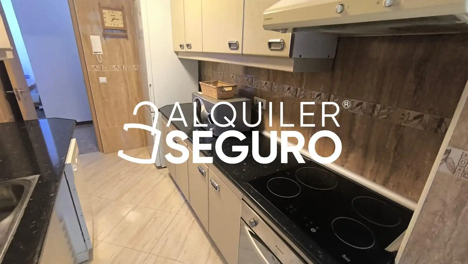 Kitchen of Flat for rent in Sevilla  with Air Conditioner and Furnished