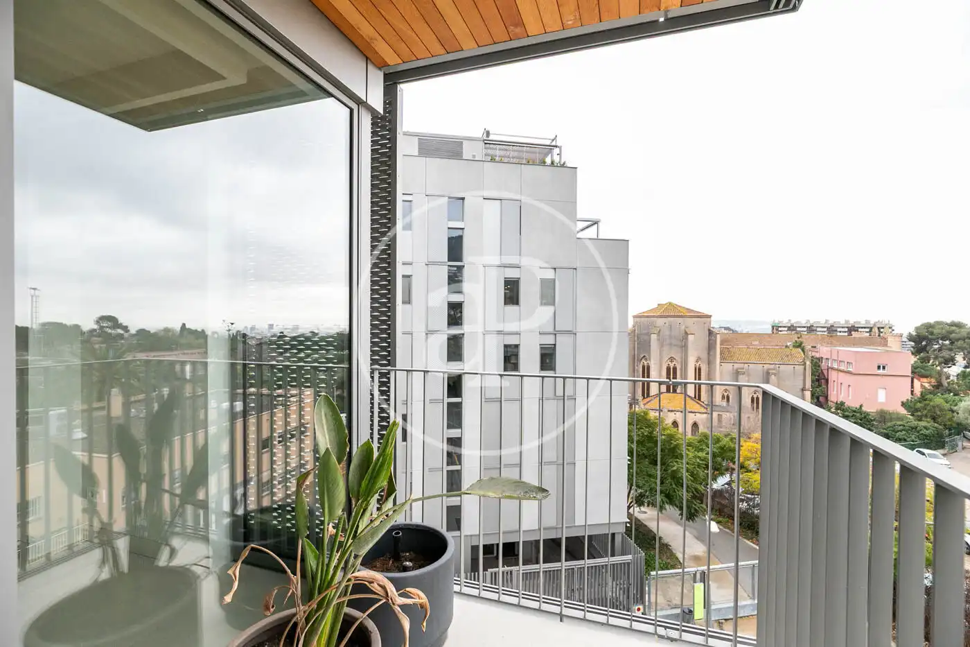 Terrasse von Wohnung zur Miete in Barcelona mit Klimaanlage, Heizung und Privatgarten