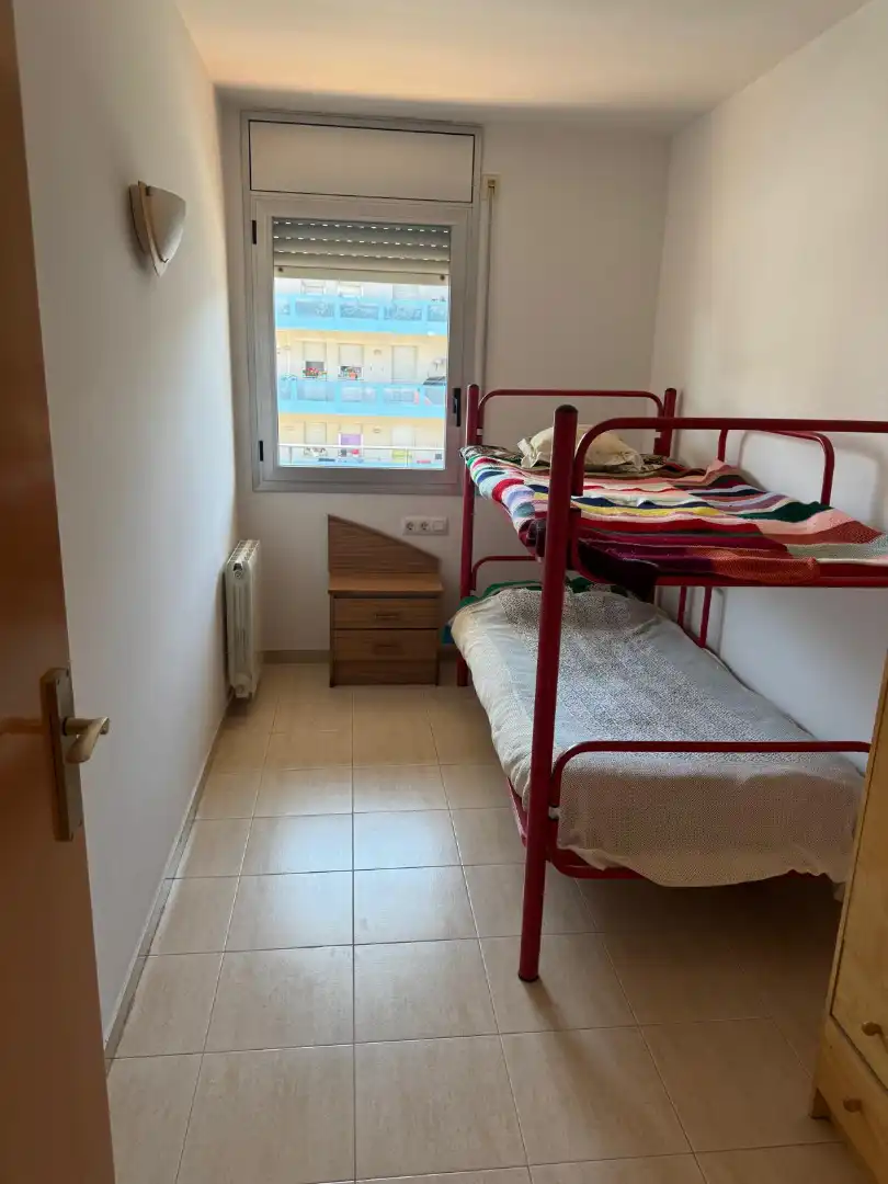 Bedroom of Flat for sale in Badalona  with Air Conditioner, Heating and Oven