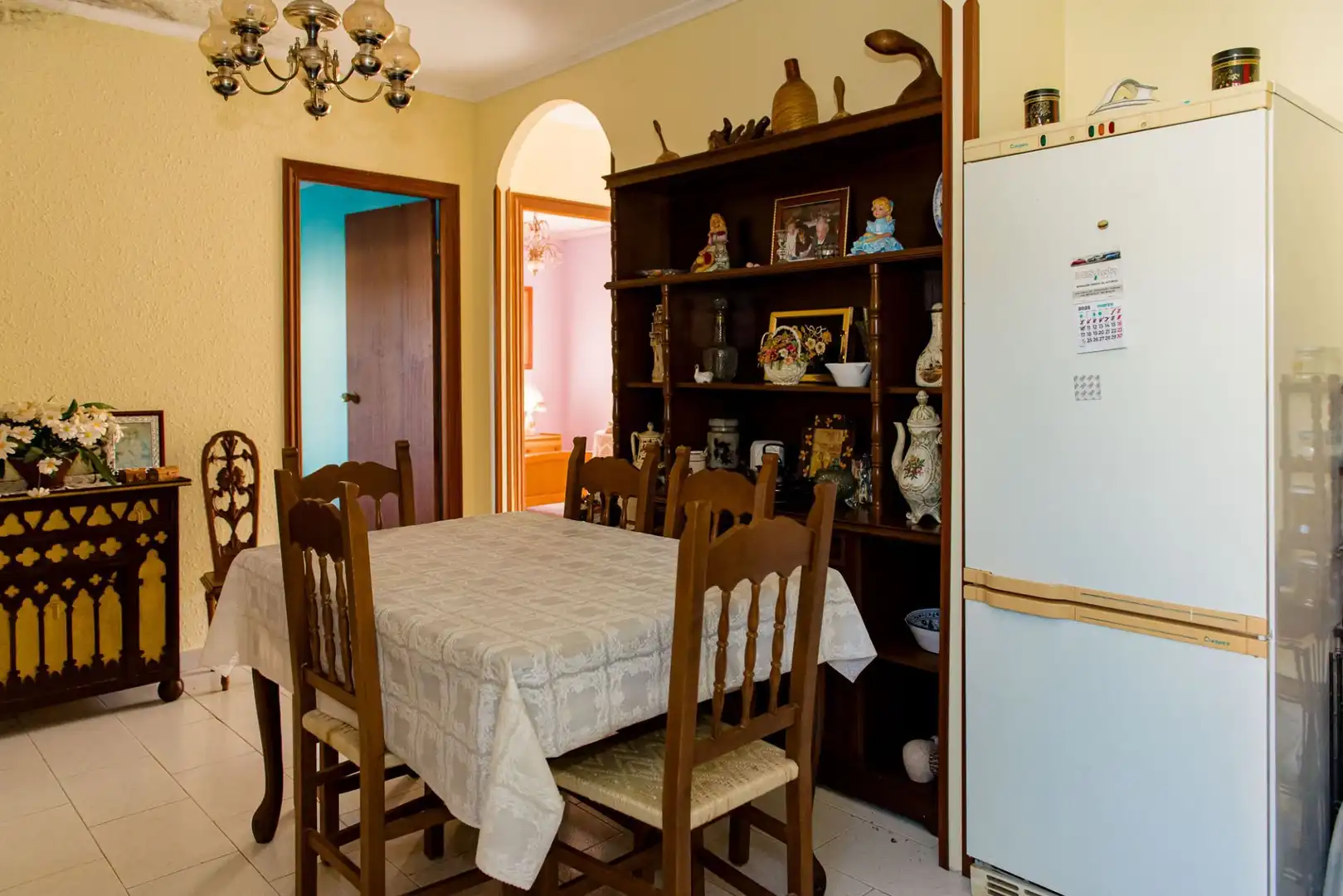 Dining room of Houses for sale in Molinaseca  with Private garden and Furnished
