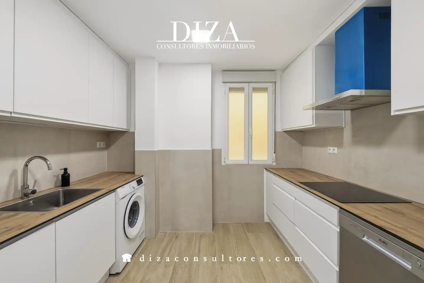 Cocina de Piso de alquiler en Madrid con Aire acondicionado y Calefacción