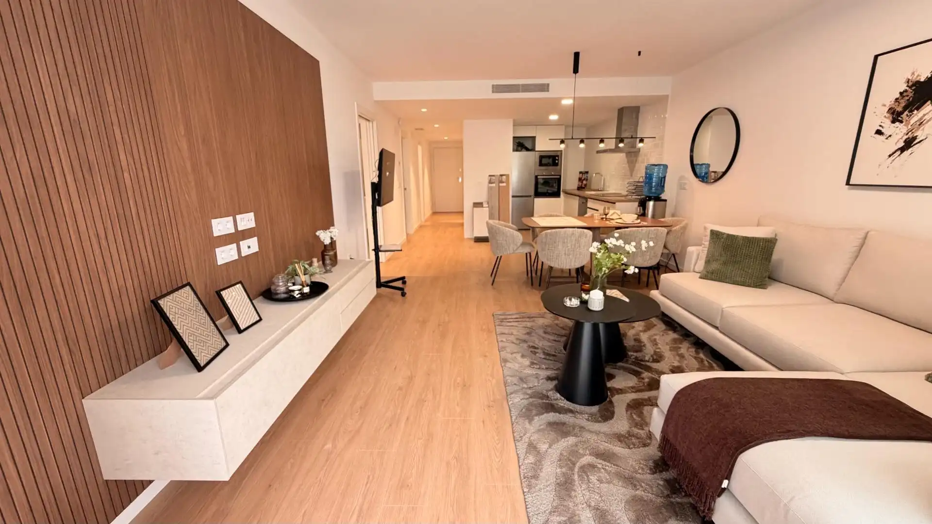 Sala de estar de Planta baja en venta en Elche / Elx con Aire acondicionado, Jardín privado y Terraza