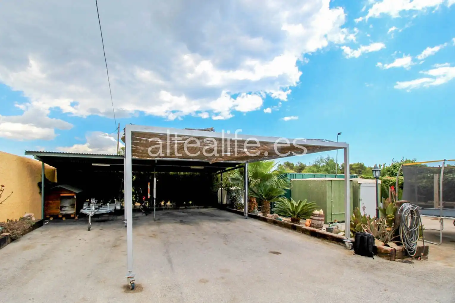 Außenansicht von Haus oder Chalet zum Verkauf in Altea mit Klimaanlage, Privatgarten und Terrasse