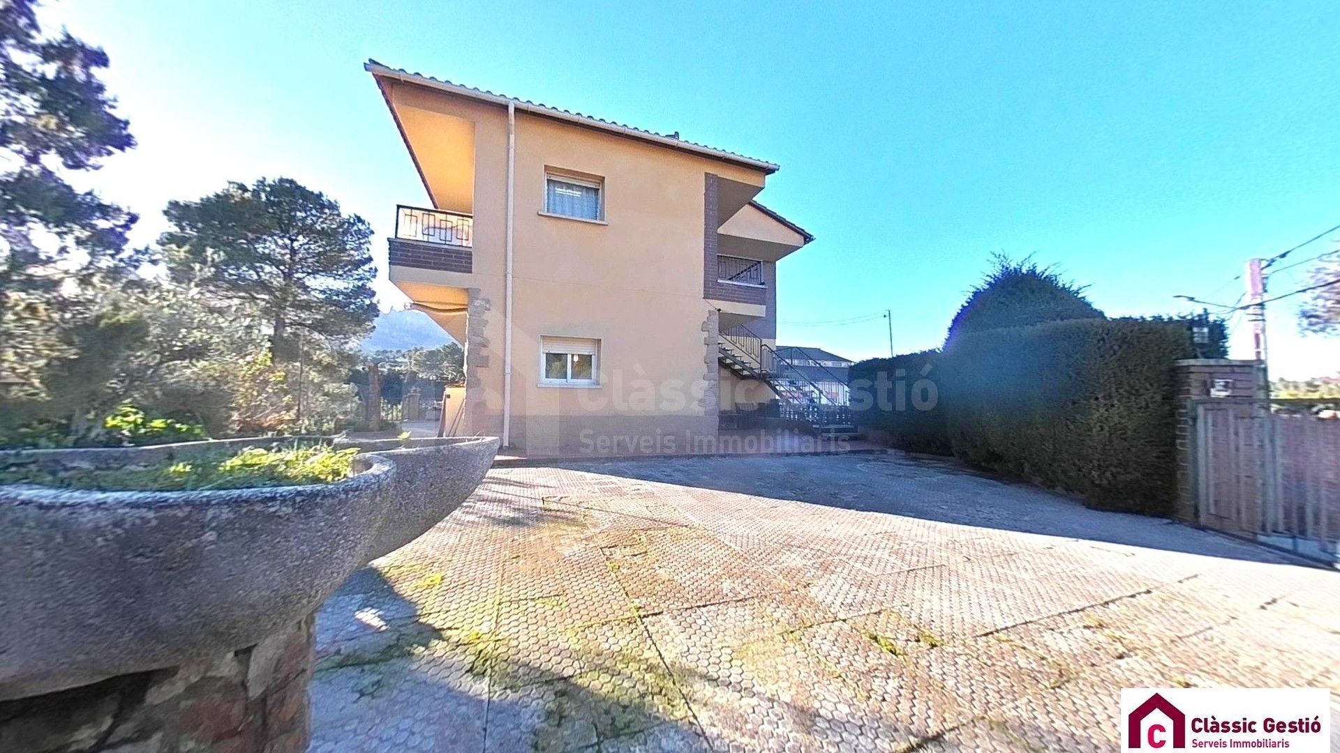 Vista exterior de Casa o chalet en venta en Vacarisses con Aire acondicionado, Calefacción y Piscina