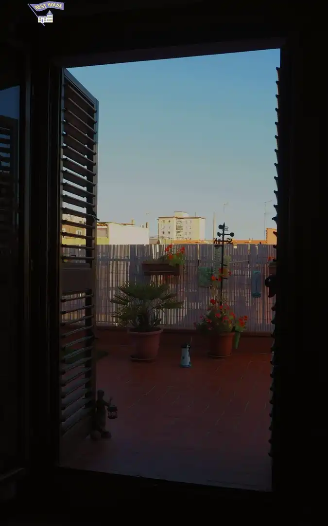 Terrasse von Wohnung zum Verkauf in Badalona mit Klimaanlage, Heizung und Parkett