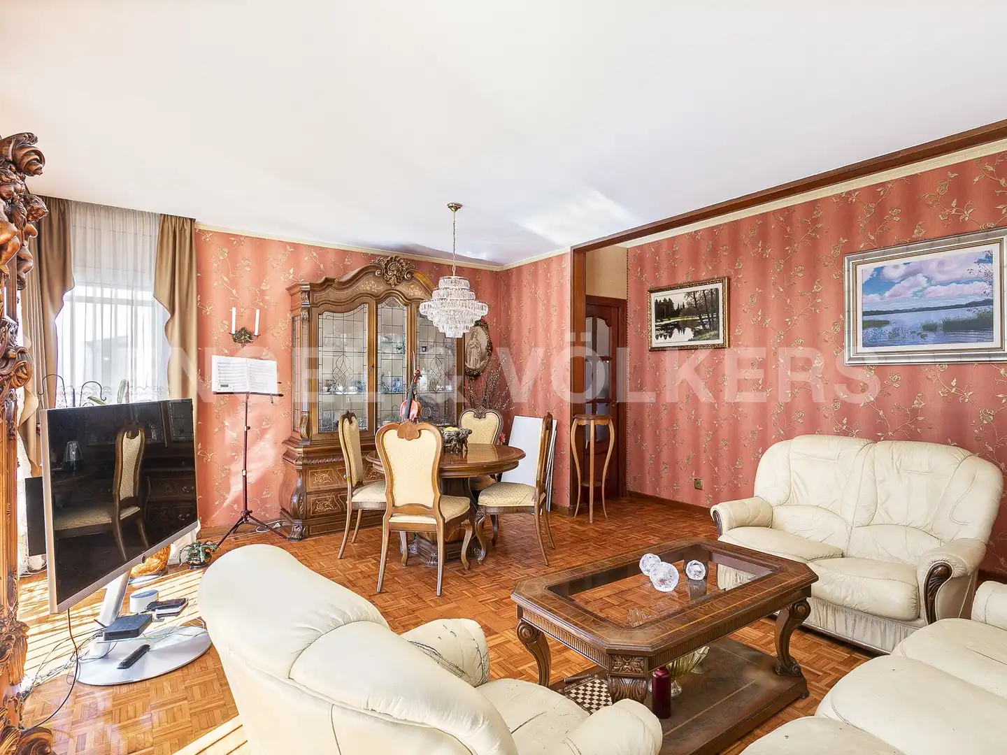 Sala de estar de Casa o chalet en venta en Sant Just Desvern con Aire acondicionado, Calefacción y Parquet