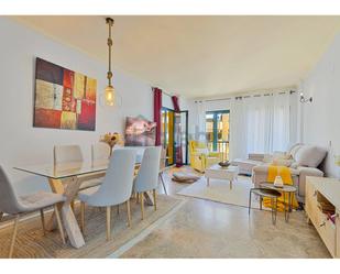 Living room of Flat for sale in Marbella  with Air Conditioner, Terrace and Swimming Pool