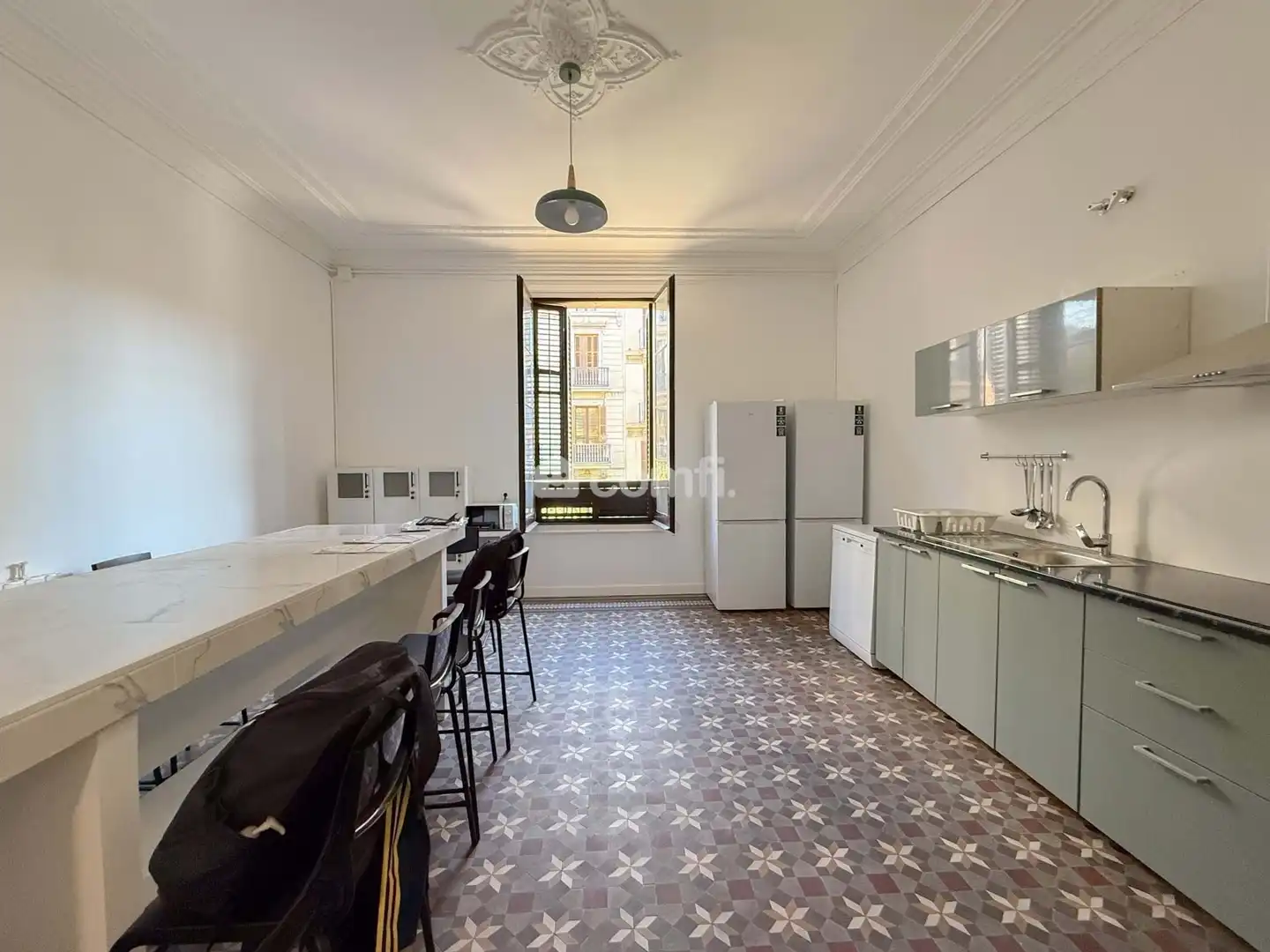 Cocina de Piso para compartir en Barcelona con Amueblado