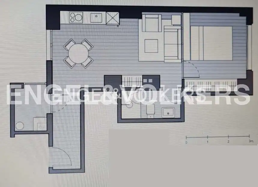Piso de alquiler en Madrid con Aire acondicionado, Calefacción y Jardín privado