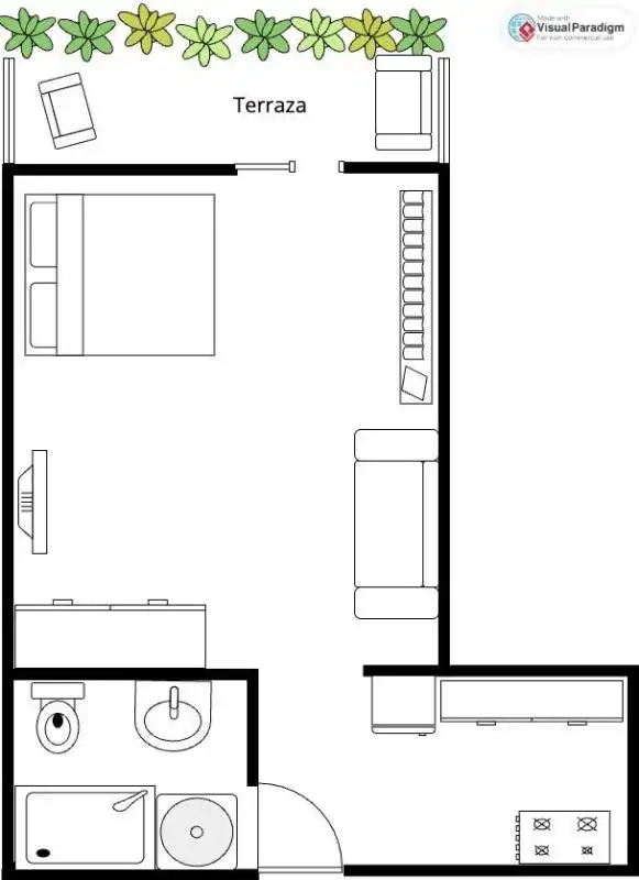 Estudio en venta en Madrid con Calefacción, Terraza y Balcón