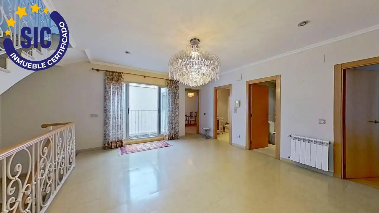 Wohnzimmer von Haus oder Chalet zur Miete in Chiva mit Heizung und Terrasse