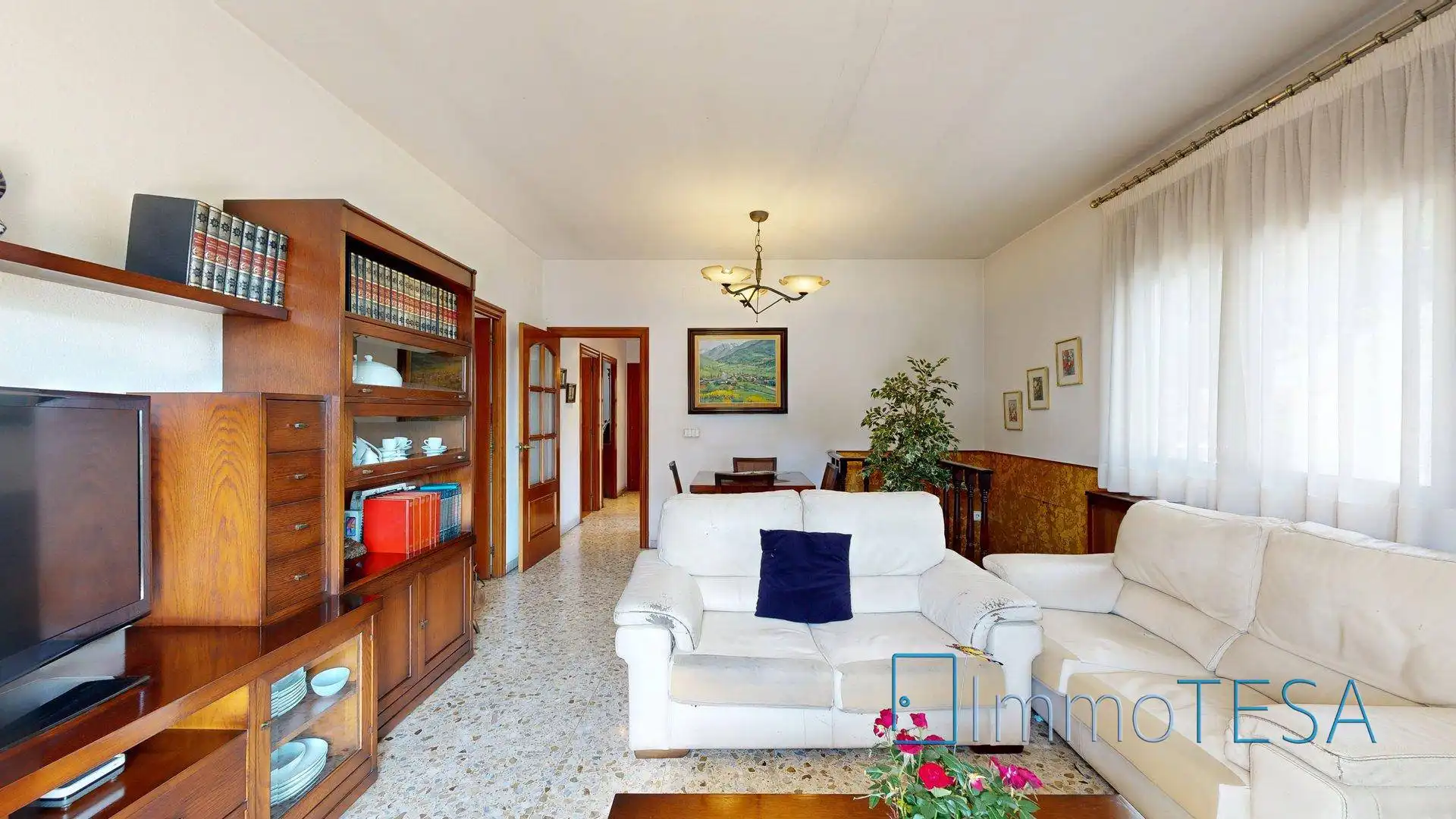 Sala de estar de Casa o chalet en venta en Barberà del Vallès con Calefacción, Jardín privado y Balcón