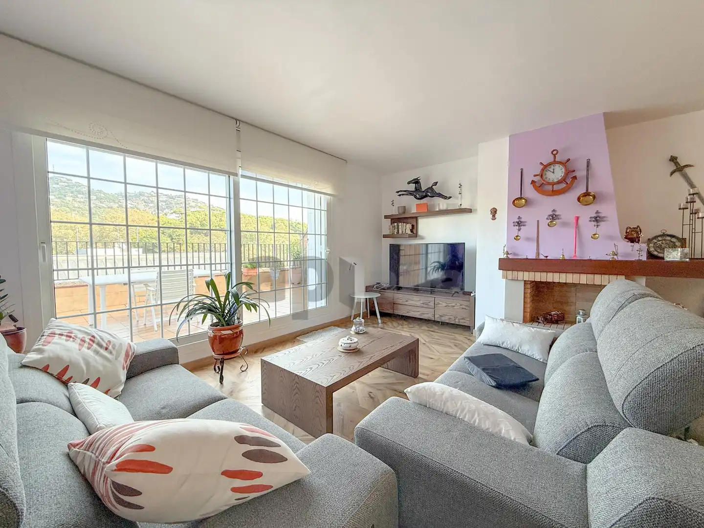 Sala d'estar de Àtic en venda en Lloret de Mar amb Aire condicionat, Calefacció i Terrassa