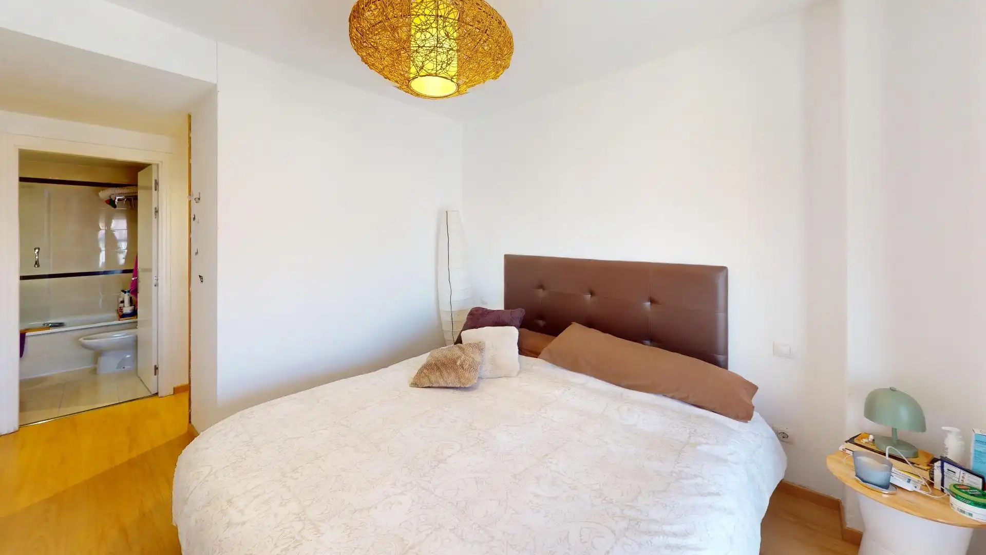 Bedroom of Flat for sale in El Molar (Madrid)  with Heating, Private garden and Storage room