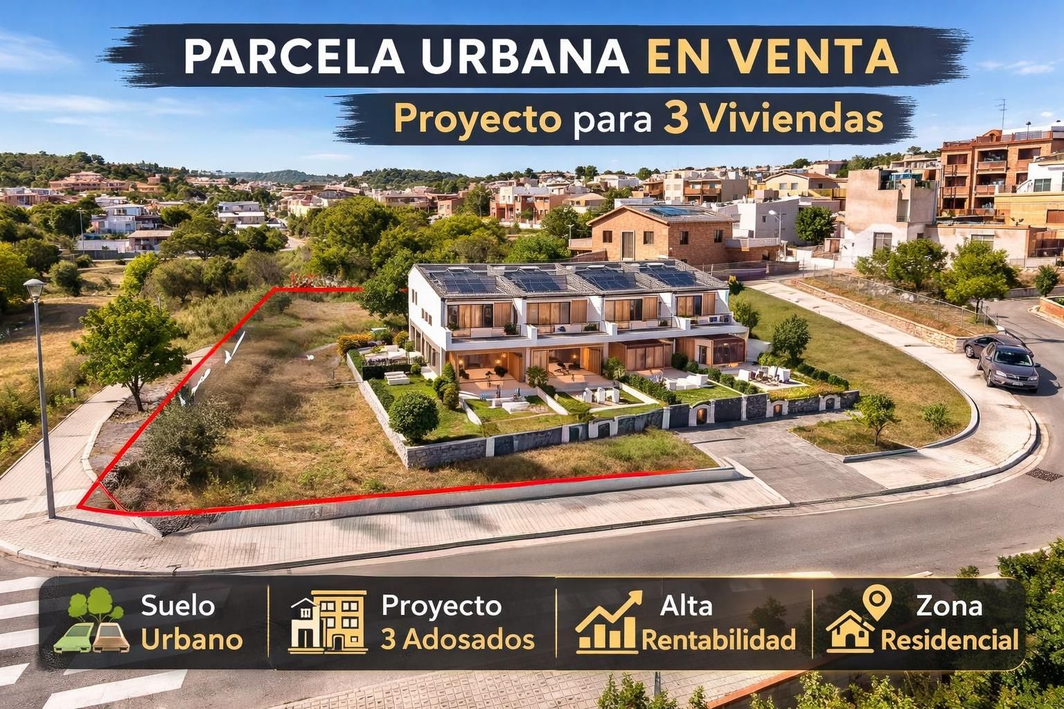 Vista exterior de Residencial en venda en Les Borges del Camp