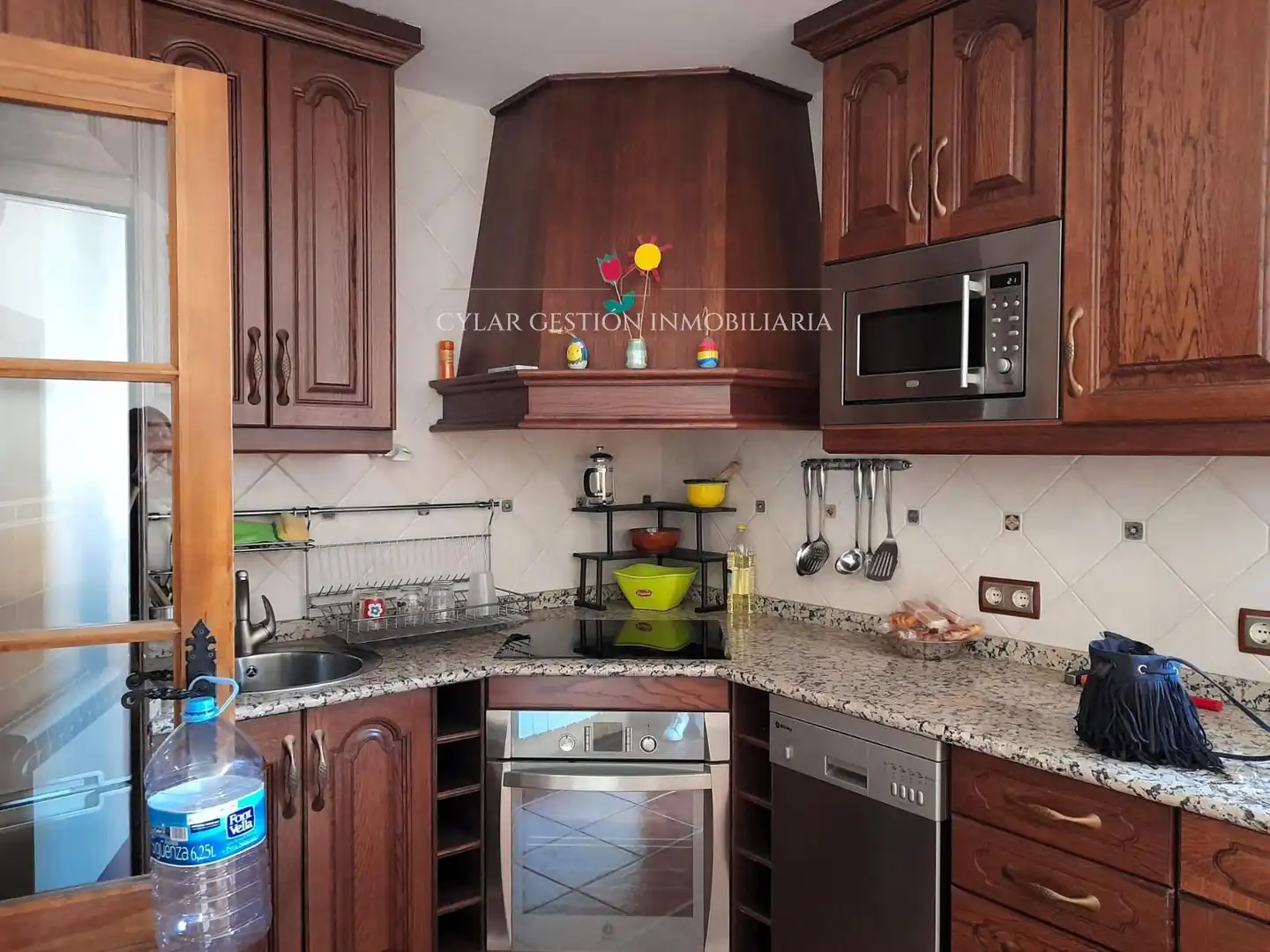 Cocina de Casa adosada en venta en Bañobárez con Calefacción, Amueblado y Horno