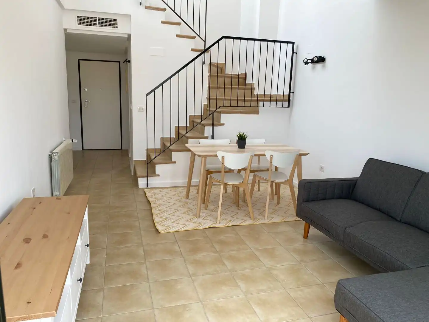Living room of Flat for sale in  Murcia Capital  with Air Conditioner and Terrace