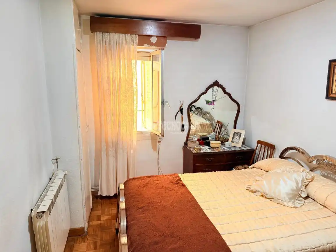 Bedroom of Flat for sale in Madrid  with Heating and Terrace