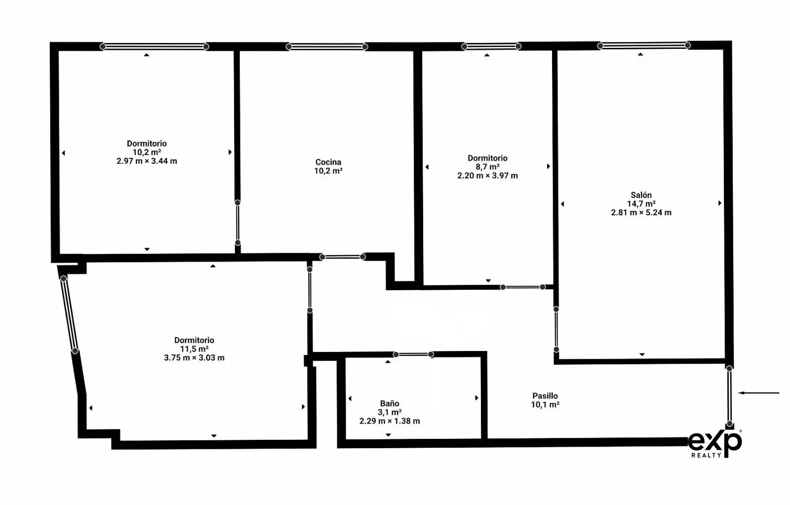 Wohnung mit Aufzug zum Verkauf in Avenida BUENAVISTA, imagen 35
