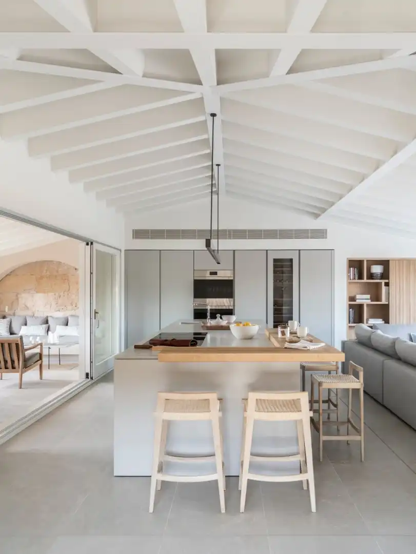 Cocina de Casa adosada en venta en Pollença con Aire acondicionado, Piscina y Amueblado