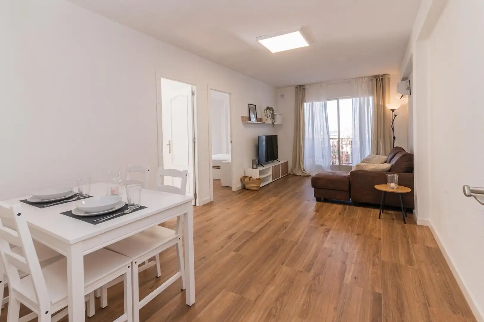 Living room of Attic for rent in Granada  with Terrace and Furnished