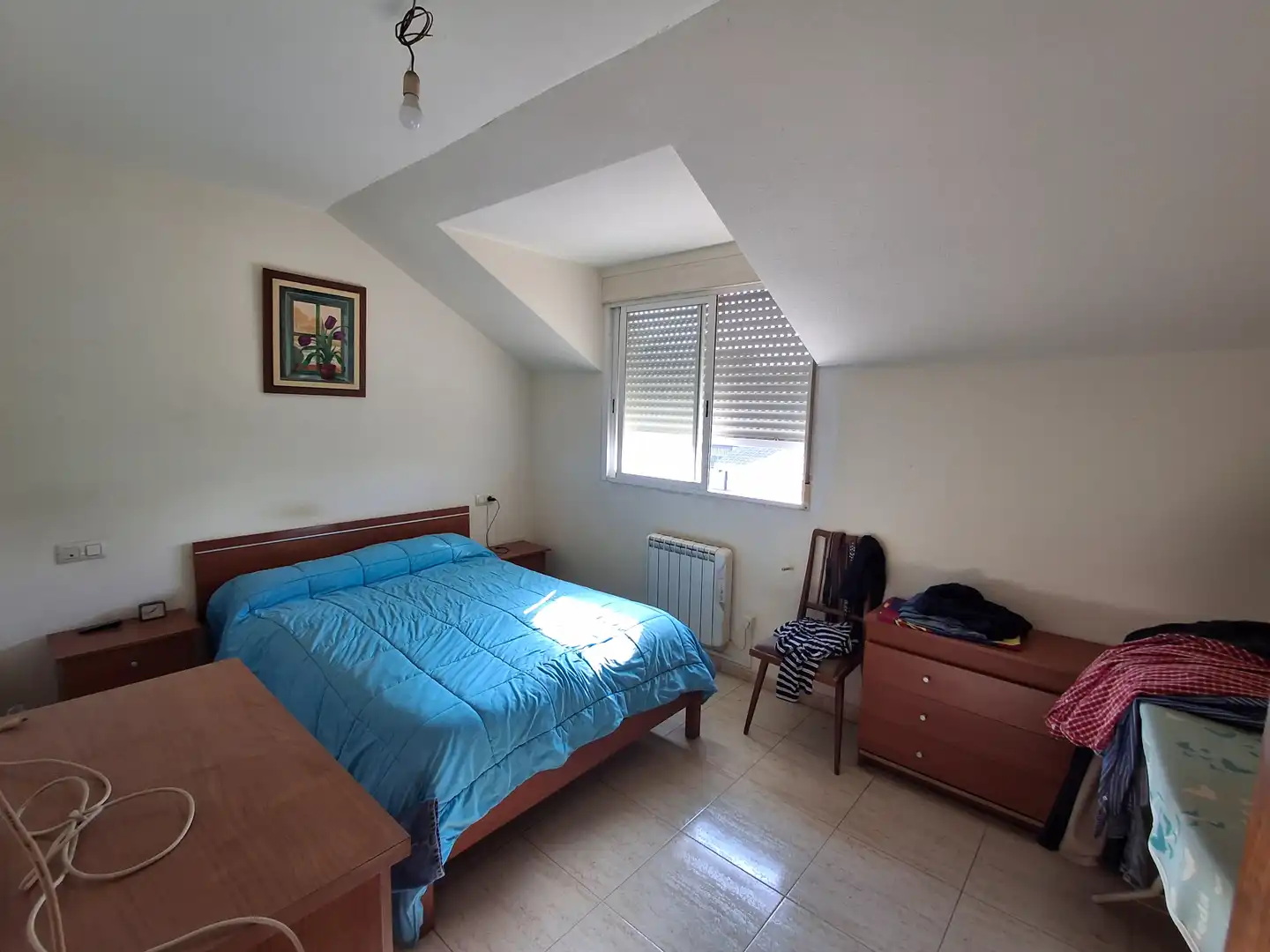 Habitación de Casa adosada en venta en La Puebla de Almoradiel con Calefacción, Jardín privado y Amueblado