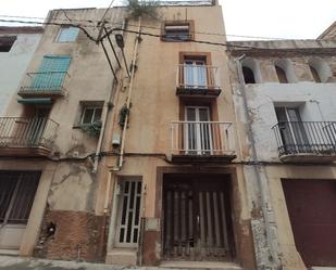 Vista exterior de Casa adosada en venda en Ulldecona