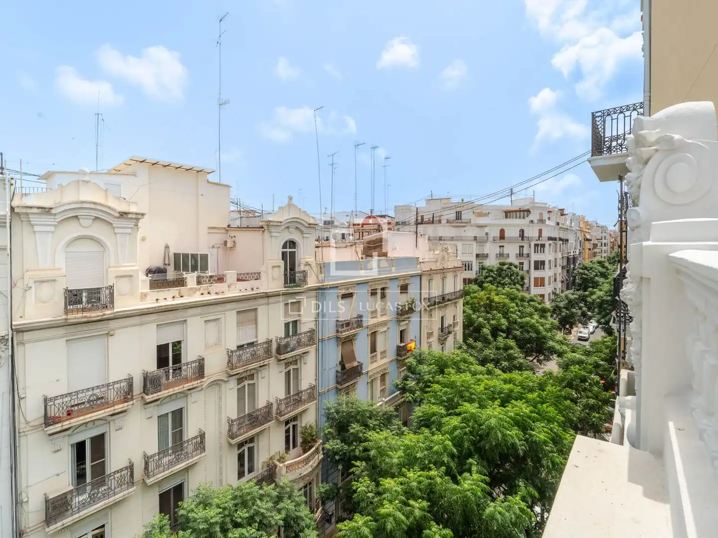 Vista exterior de Ático de alquiler en Valencia con Aire acondicionado, Calefacción y Terraza