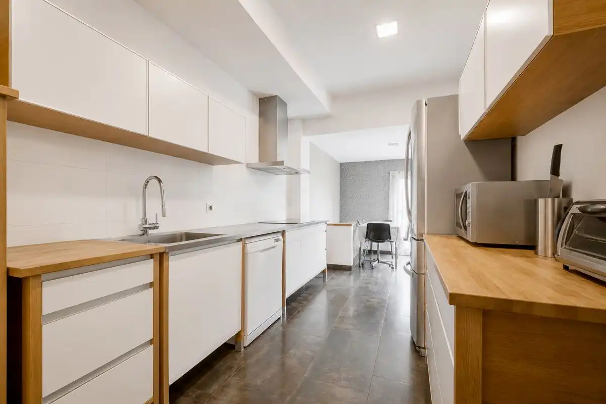 Cuina de Casa o xalet en venda en Gines amb Aire condicionat i Calefacció