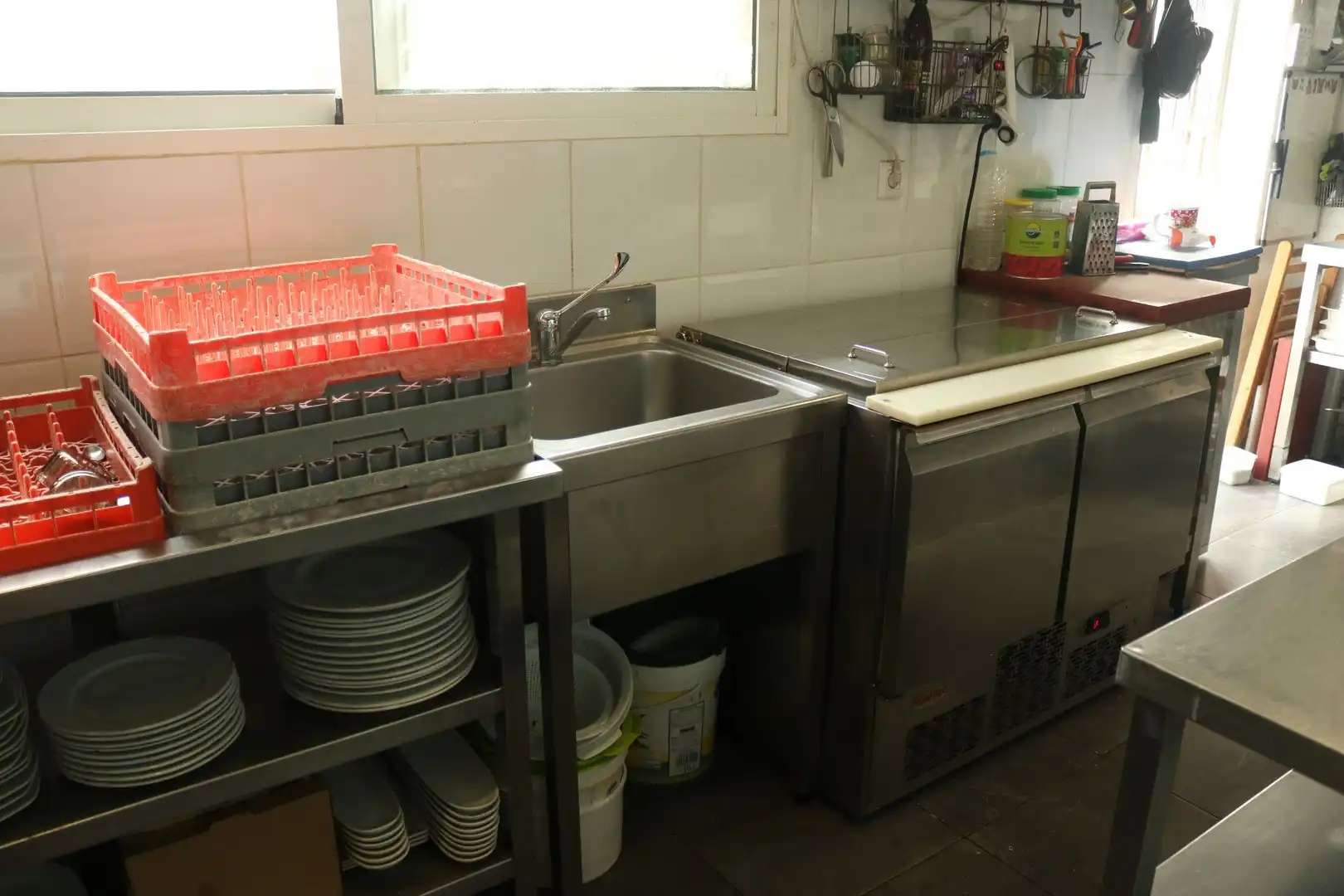 Cocina de Local en traspaso en Pilar de la Horadada con Aire acondicionado, Terraza y Amueblado