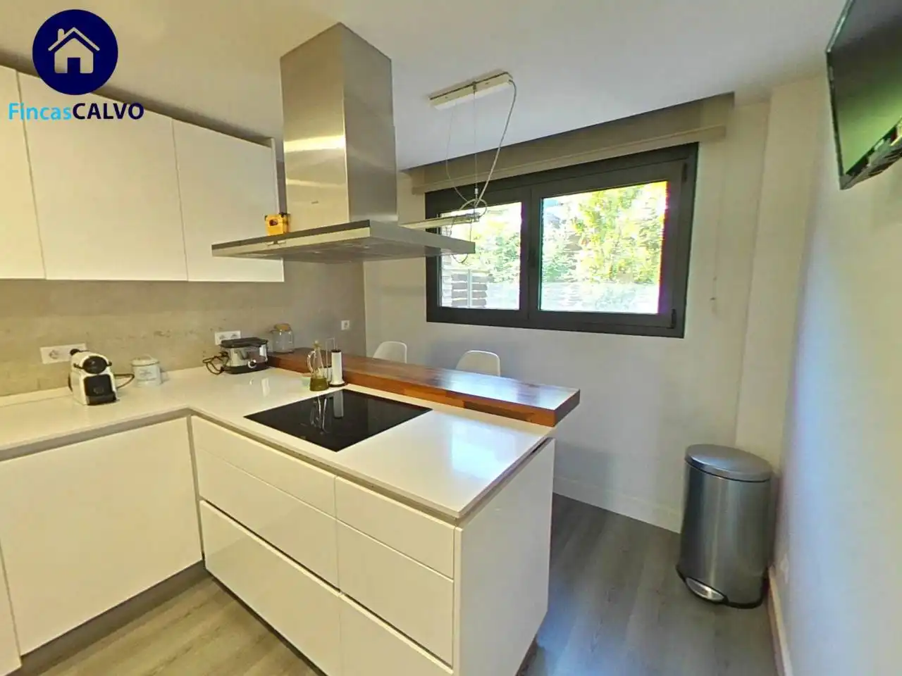 Cocina de Casa adosada en venta en Sant Quirze del Vallès con Aire acondicionado, Calefacción y Jardín privado