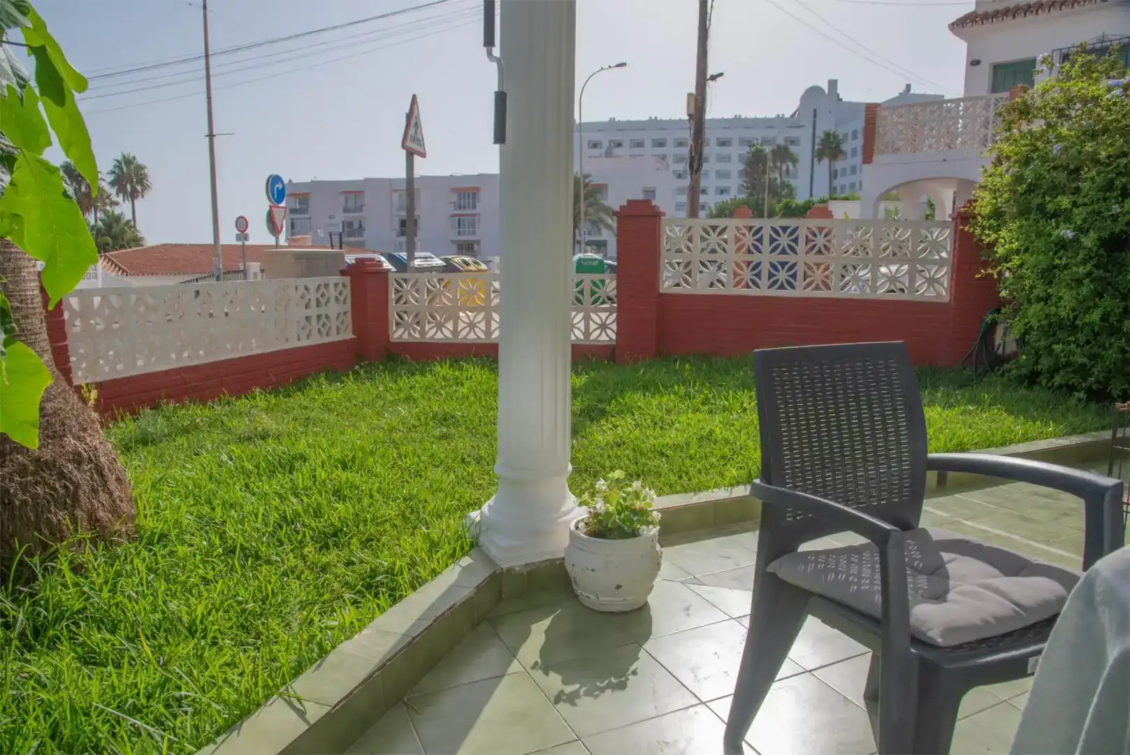 Terrassa de Casa o xalet de lloguer en Nerja amb Aire condicionat, Jardí privat i Traster